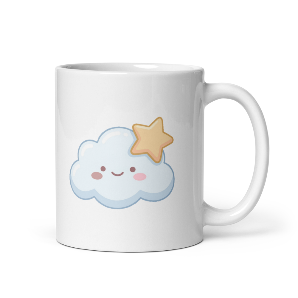Mug Personnalisé Nuage Étoile Rêveur Cadeau Naissance et Déco Chambre