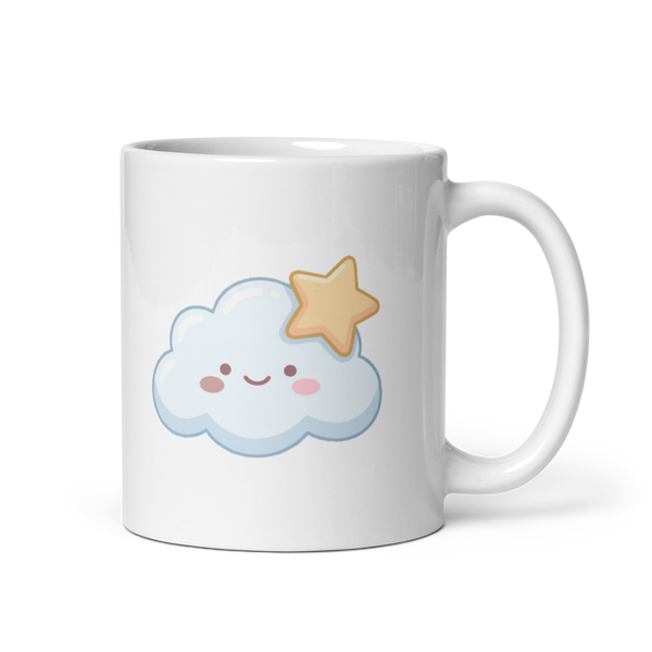 Mug Personnalisé Nuage Étoile Rêveur Cadeau Naissance et Déco Chambre