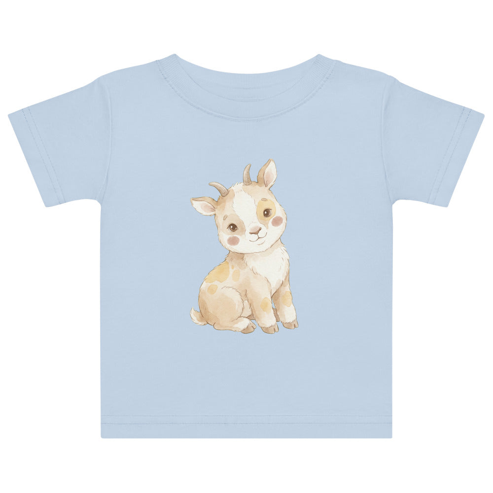 T-shirt bébé chamois Alpes – Douceur scandinave