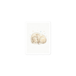 Sticker bébé chambre style scandinave – Ours étoiles