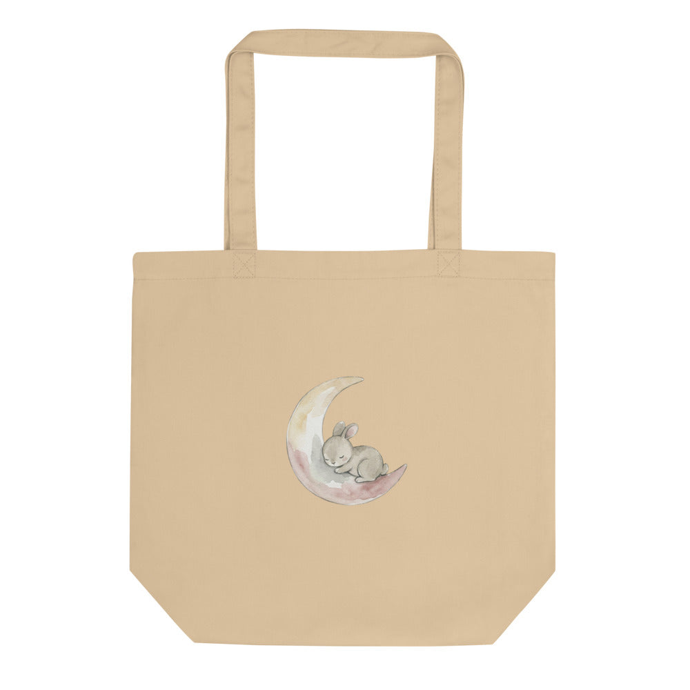 Tote bag lapin bébé style scandinave – Lune & Douceur - vue 1